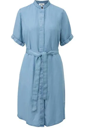 QS by s.Oliver Spijkerjurk light blue denim