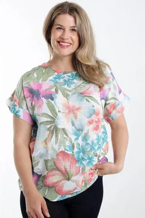 Paprika Top wit