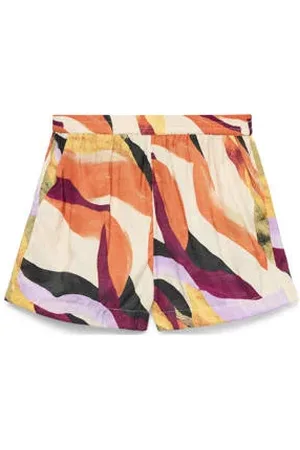 VERO MODA Regular waist casual short oranje