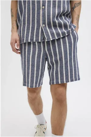 JACK & JONES PANTS STUDIO relaxed casual short blauw