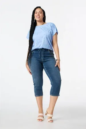 MS Mode Aansluitend regular waist broek