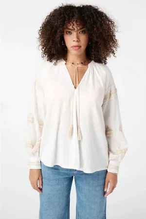 MS Mode Blousetop beige