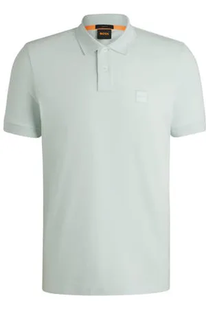 HUGO BOSS Regular fit polo PASSENGER mintgroen