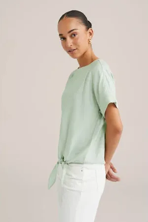 WE Fashion Top mintgroen