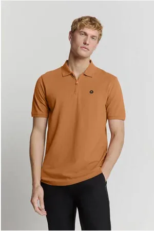 No Excess Regular polo donker oranje