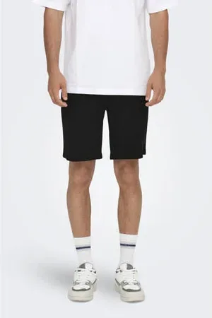 Only & Sons Regular chino short ONSMARK zwart