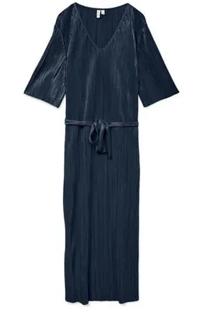 VERO MODA Midi jurk met lurex