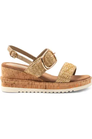 Lazamani Raffia sleehakken