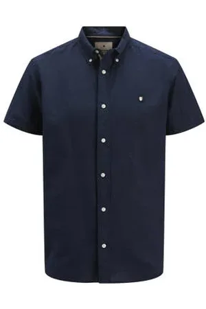 JACK & JONES Linnen blauw