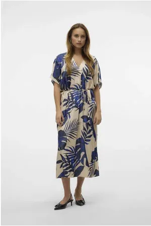 VERO MODA Zomerjurk blauw