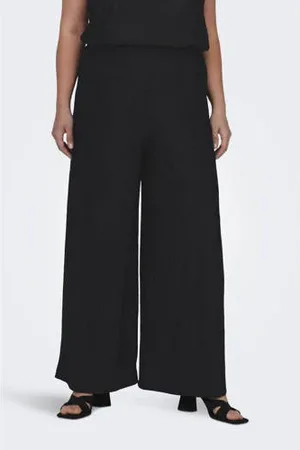 ONLY High waist wide leg broek