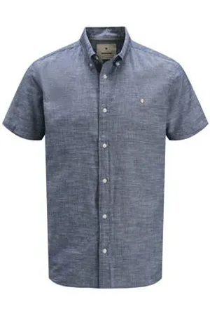 JACK & JONES Linnen blauw