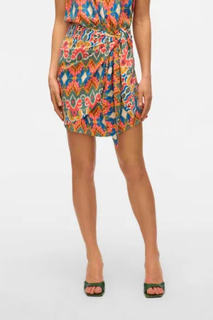 VERO MODA Wikkelrok multi