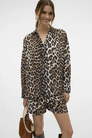 VERO MODA Blouse bruin