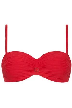 Cyell Voorgevormde strapless bandeau bikinitop Scarlett