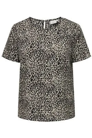ONLY Blousetop CARMALEA met all over print en open detail