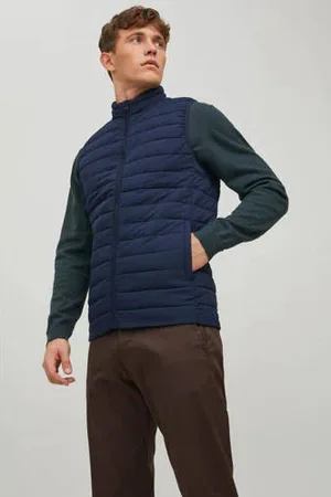 JACK & JONES ESSENTIALS bodywarmer van polyester
