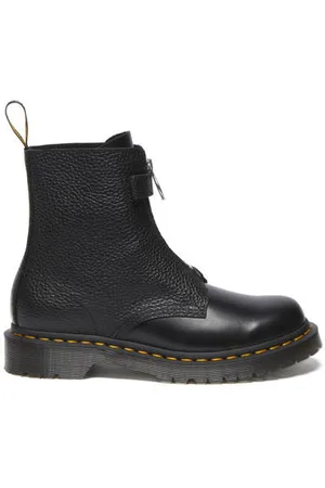 Dr. Martens 1460 Pascal Frnt Zip leren enkelboots zwart