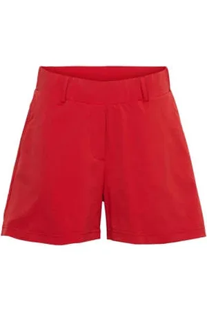 &Co Woman Travelstof straight regular waist casual short