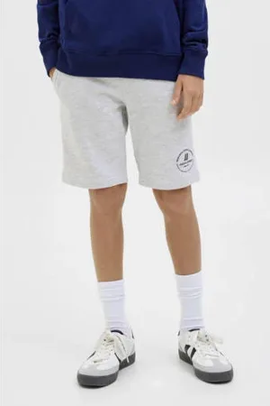 JACK & JONES JUNIOR sweatshort JPSTSWIFT met printopdruk