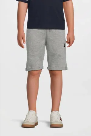 NAME IT KIDS sweatshort grijs melange