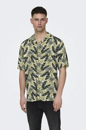 Only & Sons Regular fit overhemd ONSWAYNE groen