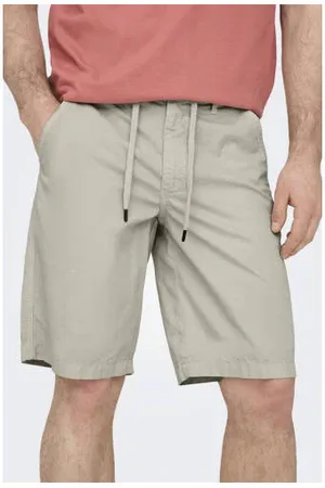 Only & Sons Regular casual short ecru