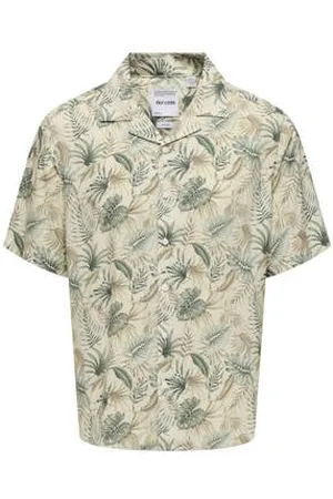 Only & Sons Regular fit overhemd ONSWAYNE ecru