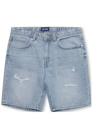 Only & Sons JUNIOR denim straight short