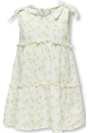 ONLY KIDS MINI zomerjurk wit