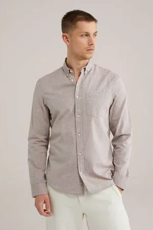 WE Fashion Casual overhemd oudroze