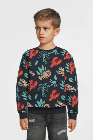 NAME IT MINI sweater donkerblauw