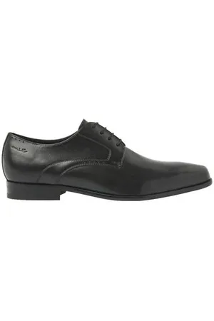 Van Lier Rhodes leren veterschoenen