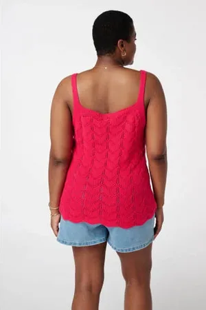 MS Mode Mouwloze top crochet