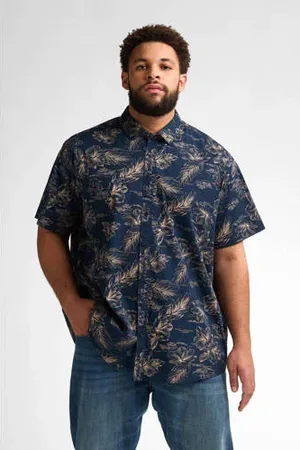 Petrol Industries Casual overhemd donkerblauw