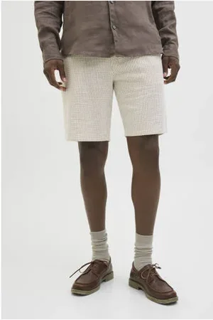 JACK & JONES PANTS STUDIO relaxed sweatshort beige