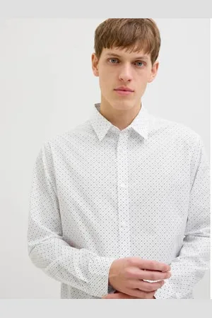 JJ Casual overhemd wit
