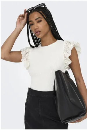 ONLY Top broderie
