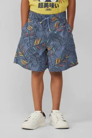 QS by s.Oliver Casual short donkerblauw
