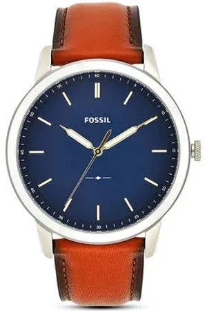 Fossil Horloge FS5304 The Minimalist zilverkleurig