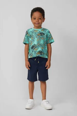 QS by s.Oliver Casual short donkerblauw