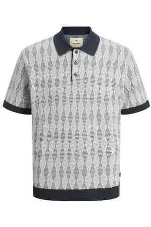 JACK & JONES PREMIUM relaxed polo blauw