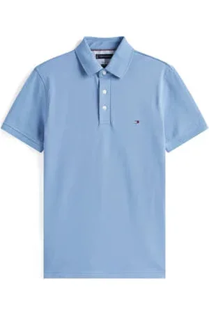 Tommy Hilfiger Slim polo lichtblauw