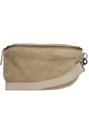 Manfield Suède crossbody tas