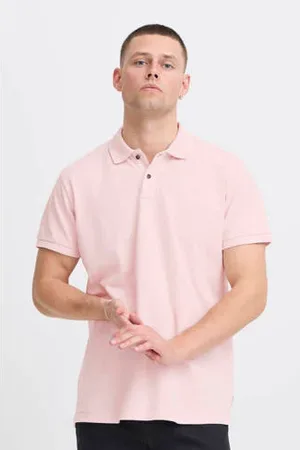 Blend Regular polo lichtroze