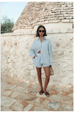 Colourful rebel High waist casual short