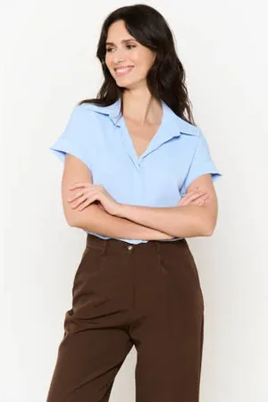 LolaLiza Blouse lichtblauw