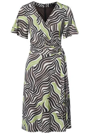 Mart Visser Midi jurk taupe