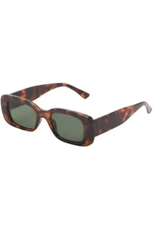 MANGO Zonnebril met tortoise print