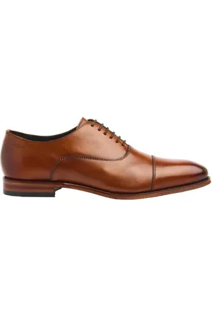 Van Lier Madison leren veterschoenen
